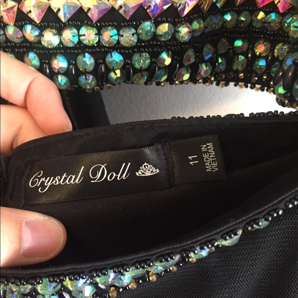 Crystal Doll 2-piece Prom Dress - Picture 7 of 9